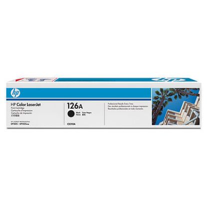 HP 126A Black Siyah 1.200 Sayfa Toner CE310A resmi