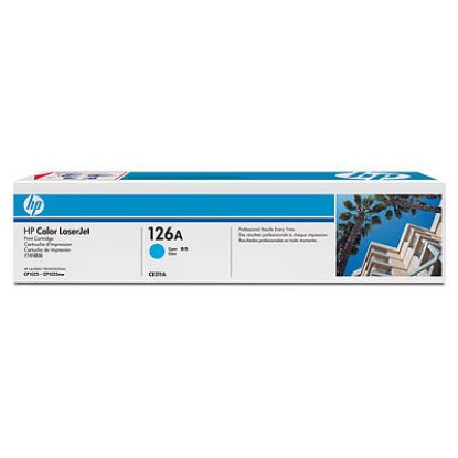 HP 126A Cyan Mavi 1.000 Sayfa Toner CE311A resmi