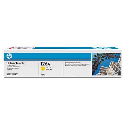 HP 126A Yellow Sarı 1.000 Sayfa Toner CE312A resmi