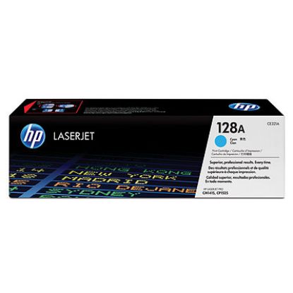 HP 128A Cyan Mavi 1.300 Sayfa Toner CE321A resmi