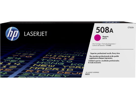 HP 508A Magenta Kırmızı 5.000 Sayfa Toner CF363A resmi