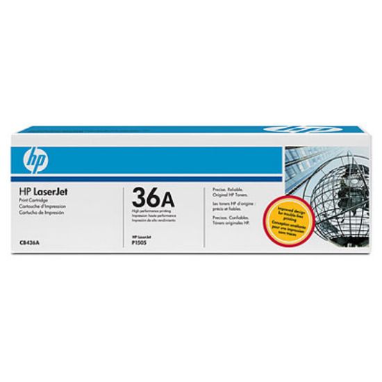 HP 36A Black Siyah 2.000 Sayfa Toner CB436A resmi