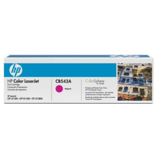 HP 125A Magenta Kırmızı 1.400 Sayfa Toner CB543A resmi