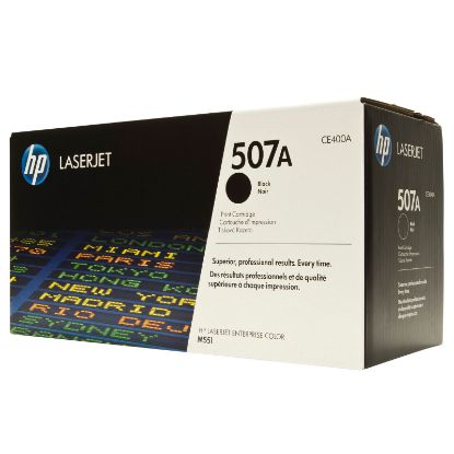 HP 507A Black Siyah 5.500 Sayfa Toner CE400A resmi