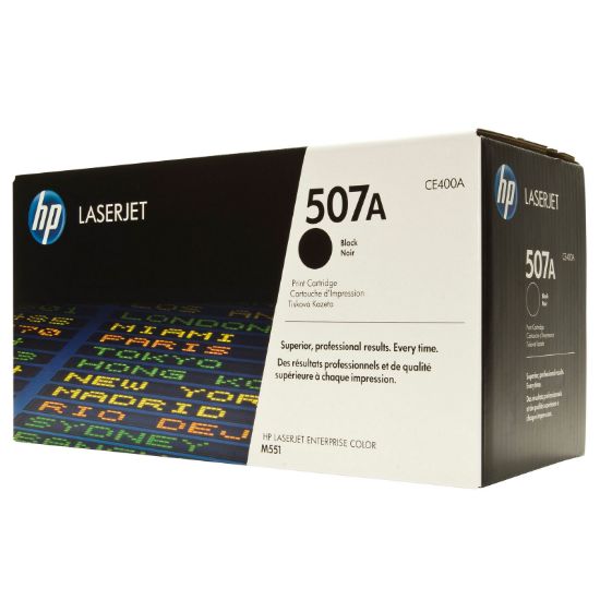 HP 507A Black Siyah 5.500 Sayfa Toner CE400A resmi