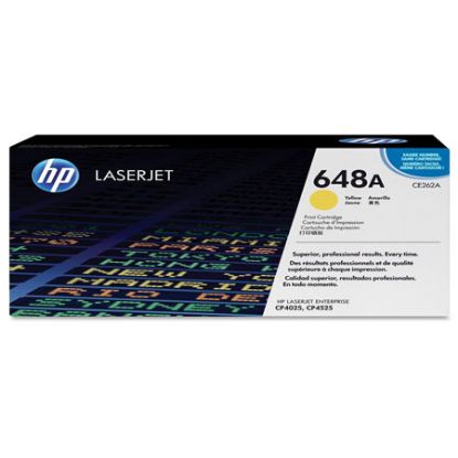 HP 648A Yellow Sarı 11.000 Sayfa Toner CE262A resmi