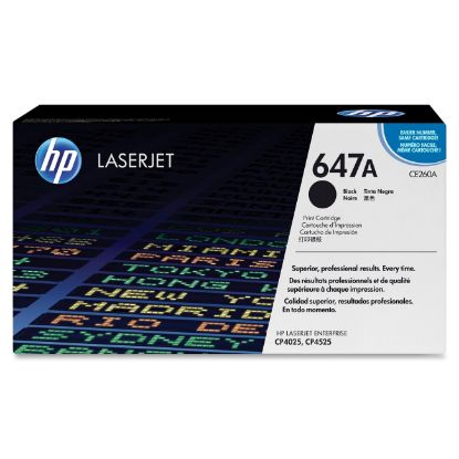 HP 647A Black Siyah 8.500 Sayfa Toner CE260A resmi