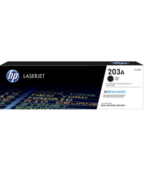 HP 203A Black Siyah 1.400 Sayfa Toner CF540A resmi