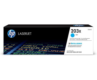 HP 203X Cyan Mavi Yüksek Kapasite 2.500 Sayfa Toner CF541X resmi