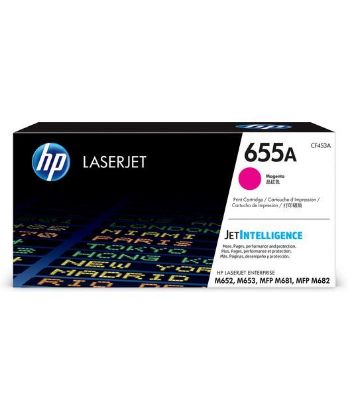 HP 655A Magenta Kırmızı 10.500 Sayfa Toner CF453A resmi