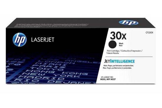 HP 30X Black Siyah 3.500 Sayfa Toner CF230X resmi