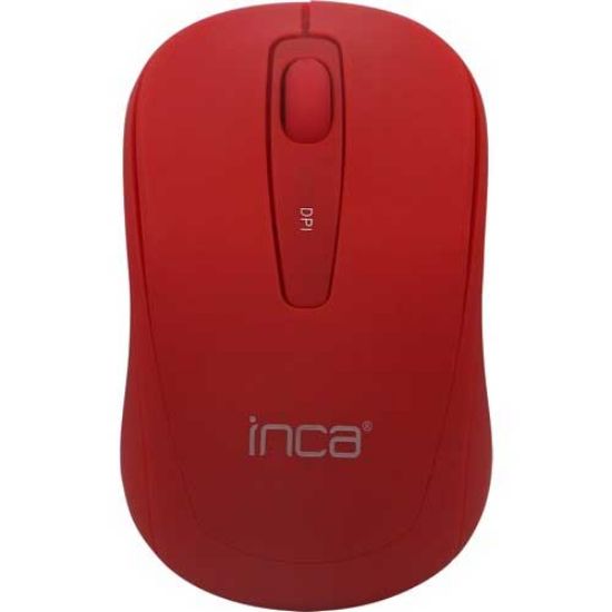 Inca Kırmızı IWM-331RK Silent Wireless Mouse Sessiz Kırmızı resmi