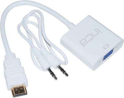 INCA IHTV-7TB 20cm HDMI-VGA (D) Görüntü Adaptörü Beyaz Sesli resmi