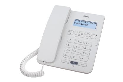 Karel TM145 Krem Kulaklıklı Ekranlı Masa Üstü Telefon resmi