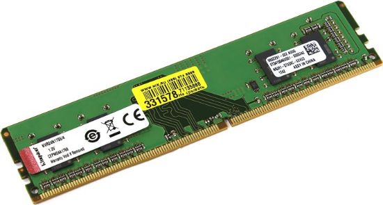 Kingston 4GB 2666MHz DDR4 Ram KVR26N19S6/4 Pc Ram Kutulu resmi