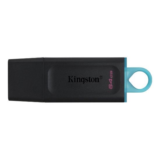 Kingston DTX/64GB 64GB USB3.2 Gen 1 DataTraveler Exodia (Black + Teal) Flash Bellek  resmi
