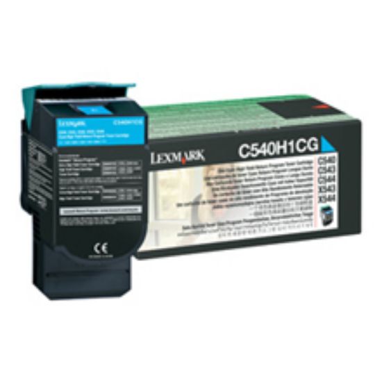 Lexmark C540H1CG 2.000 Sayfa Cyan Mavi Toner C540/543/544 X543/544/546/548 resmi