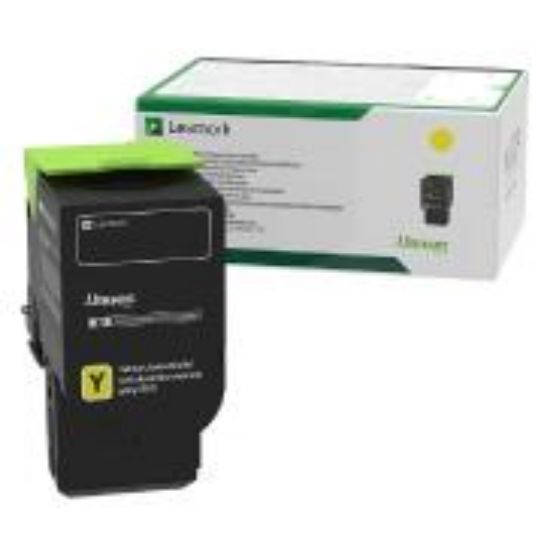 Lexmark 78C50Y0 1.400 Sayfa Yellow Sarı Toner CS421/521/622 CX421/522/622/625  resmi