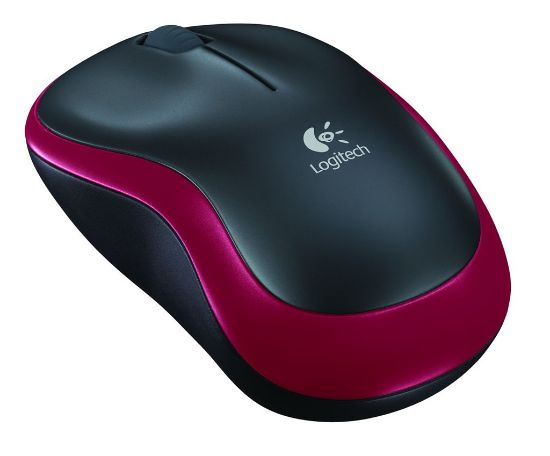 Logitech 910-002237 M185 Kırmızı Kablosuz Mouse  resmi