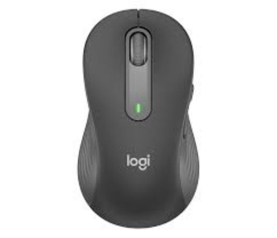 Logitech 910-006239 M650 L Signature Kablosuz Siyah Sol El Tam Boyutlu Mouse resmi