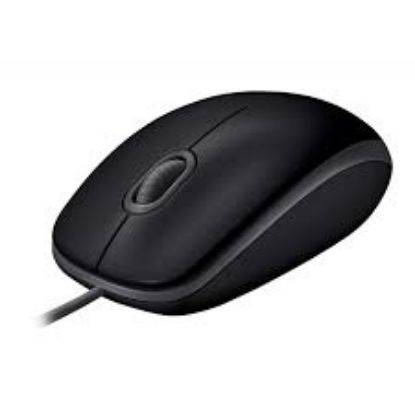 Logitech 910-005508 B110 Siyah Silent (Sessiz) Kablolu Optik USB Mouse resmi