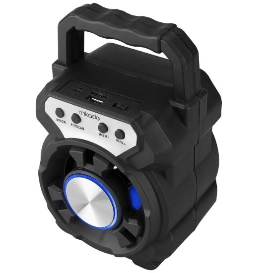 Mikado MD-BT65S 5W 800mAh 3.7V Siyah USB/TF Cart / Bluetooth Taşınabilir Speaker resmi