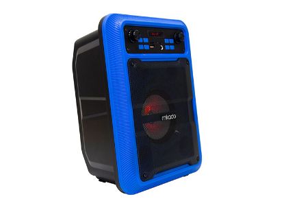 Mikado MD-V9BT 9W 1200mAh Mavi BT+USB+AUX+TF+TWS+EQ+ECHO Taşınabilir Speaker resmi