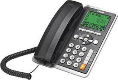 Multitek MC 130 Siyah Ekranlı Arayan Numara Gösteren Masa Üstü Telefon  resmi