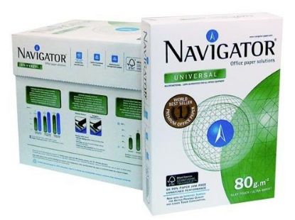 Navigator A3 Fotokopi Kağıdı 80gr/500 lü 1 koli=5 paket 1 Palet = 105 paket resmi