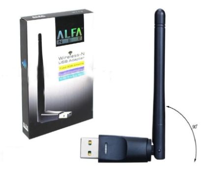Alfanet W113 Fixed 3Dbı Anten 300 Mbps Kablosuz Usb Adaptör resmi