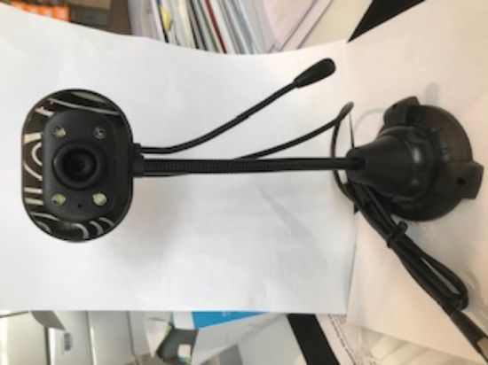 Oem S-502 Mikrofonlu Usb Işık Ayarlı Web Kamera  resmi