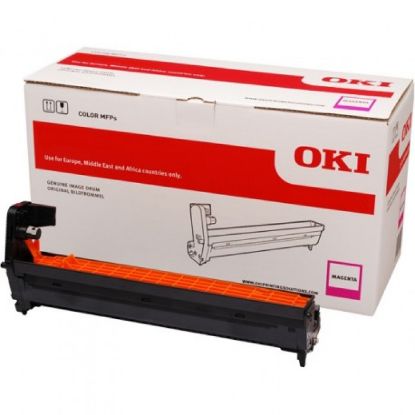 Oki C712 30bin Sayfa Magenta Kırmızı Drum 46507414 resmi