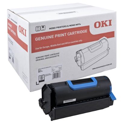 Oki B731 MB770 36bin Sayfa Black Siyah Toner 45439002 resmi