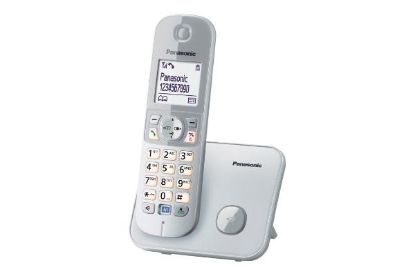 Panasonic KX-TG6811 Gri Telsiz Dect Telefon Elektrik Kesintisinde Konuşabilme  resmi