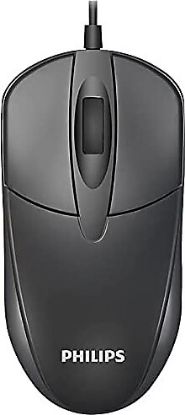 Philips M105 SPK7105 Kablolu Mouse Dpı1000 1,5mt Kablo Uzunuluğu (3 Milyon Tıklama Ömrü) resmi