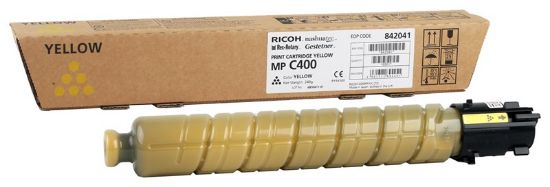 Ricoh MP C400 Yellow Sarı Orjinal Fotokopi Toneri MP C300/401 10.000 Sayfa  resmi