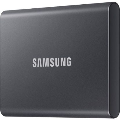 Samsung 500GB T7 1050MB-1000MB/s USB3.2 Taşınabilir SSD Siyah MU-PC500T/WW resmi