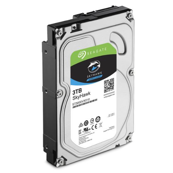 Seagate 3TB SkyHawk ST3000VX010 3.5" 5900 RPM 64 MB SATA 3 PC Harddisk (İthalat) resmi