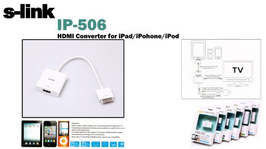 S-link IP-506 ipod-iphone-ipad Hdmı Konnektör resmi