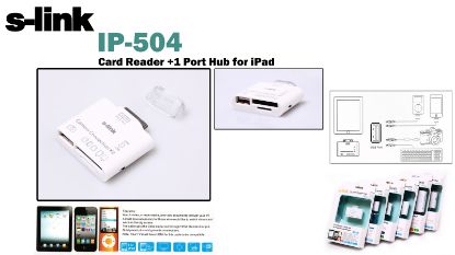 S-link IP-504 Ipad 5in1 Kart Okuyucu resmi