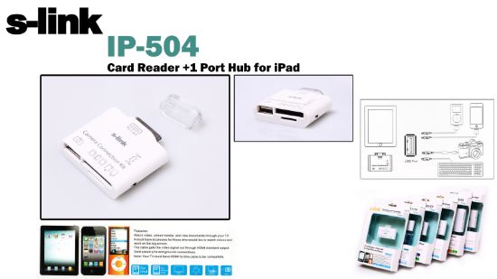 S-link IP-504 Ipad 5in1 Kart Okuyucu resmi