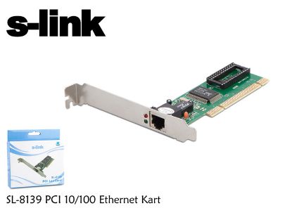 S-link SL-8139 Pcı 10-100 Erhernet Kart resmi