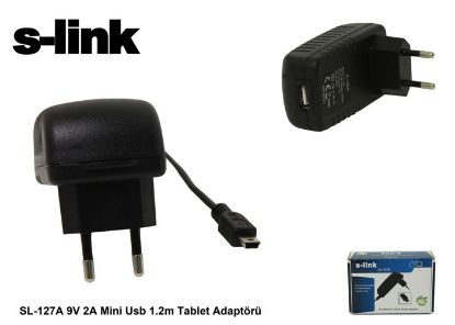 S-link SL-127A 9v 2a Mini Usb Tablet Adaptörü resmi