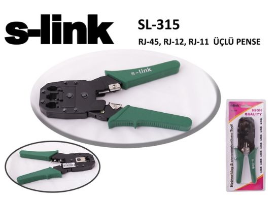 S-link SL-315 RJ-45/RJ-12/RJ-11 Üçlü Pense resmi