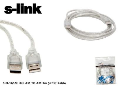 S-link SL-165M 3mt Usb To Usb Kablo resmi