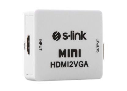 S-link SL-HVC10 HDMI to VGA + Audio Çevirici resmi