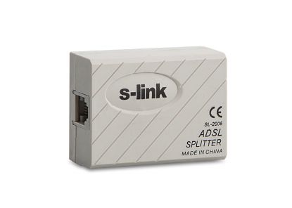 S-link SL-2005 Lüks Filtreli adsl Splitter resmi