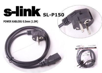 S-link SL-P150 1.5mt 0.50mm Power Elektrik Kablosu resmi