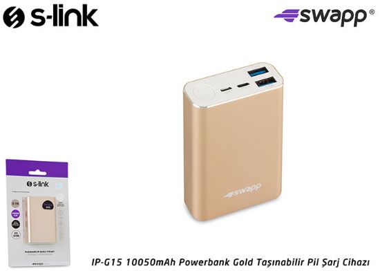 S-link Swapp IP-G15 10050mAh LG BATARYA 2XUSB 2.1A resmi