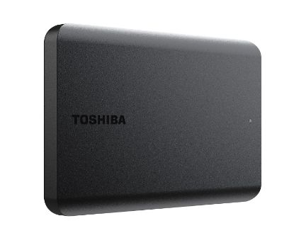 Toshiba 2TB Canvio Basic 2.5" Gen1 Siyah HDTB520EK3AA Harici Harddisk *YENİ* resmi